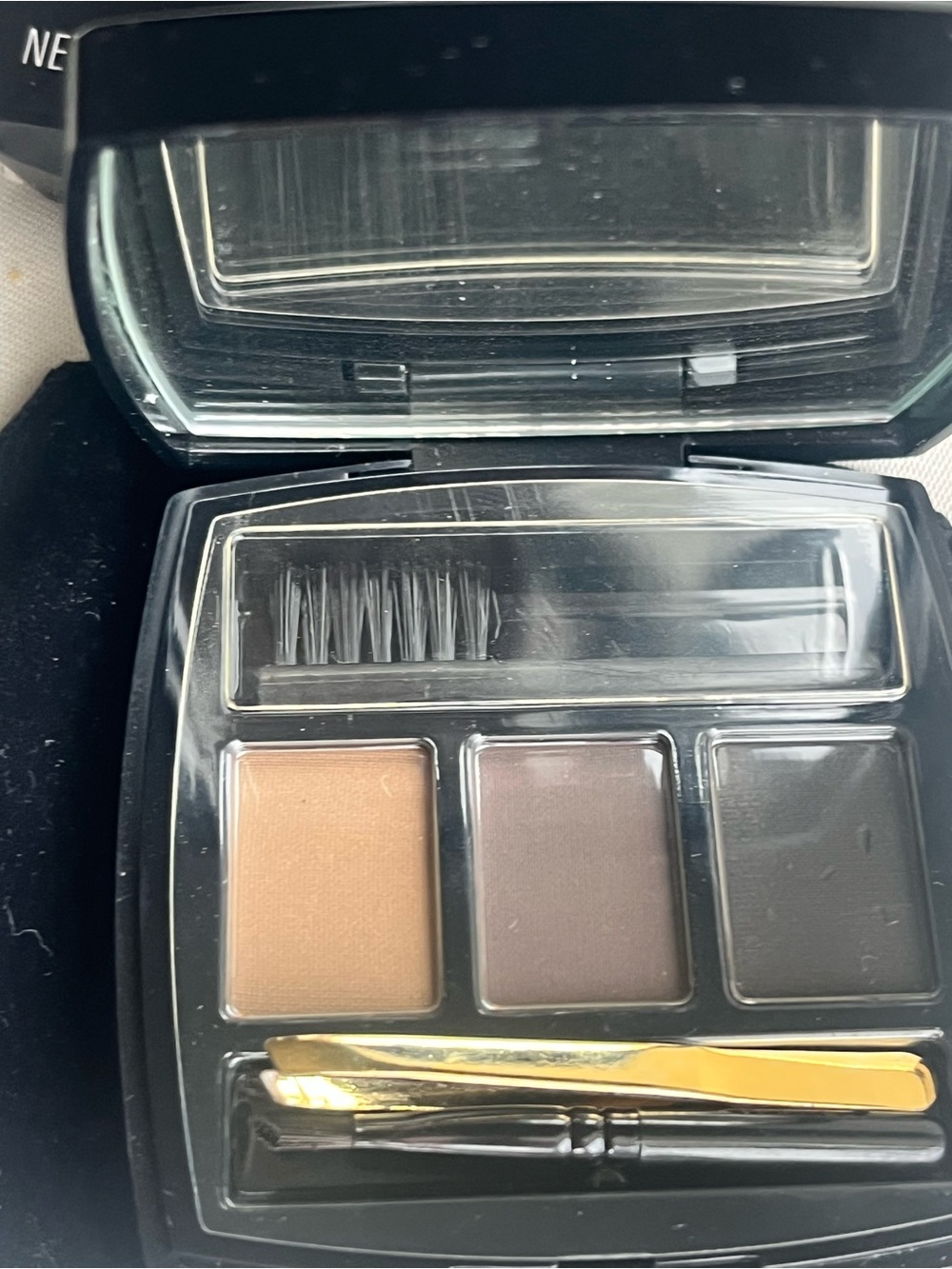 CHANEL Brow Trio Palette in Taupe, Brown & Dark Brown